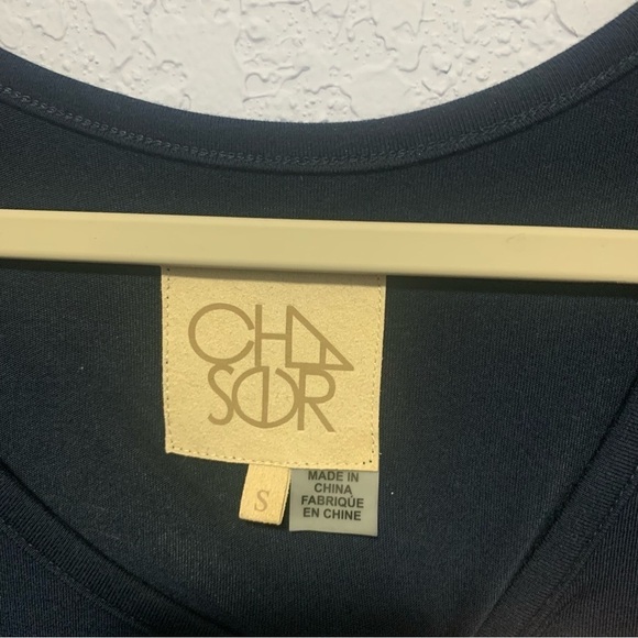 Chaser Long Sleeve Navy Mini Dress - Picture 2 of 7